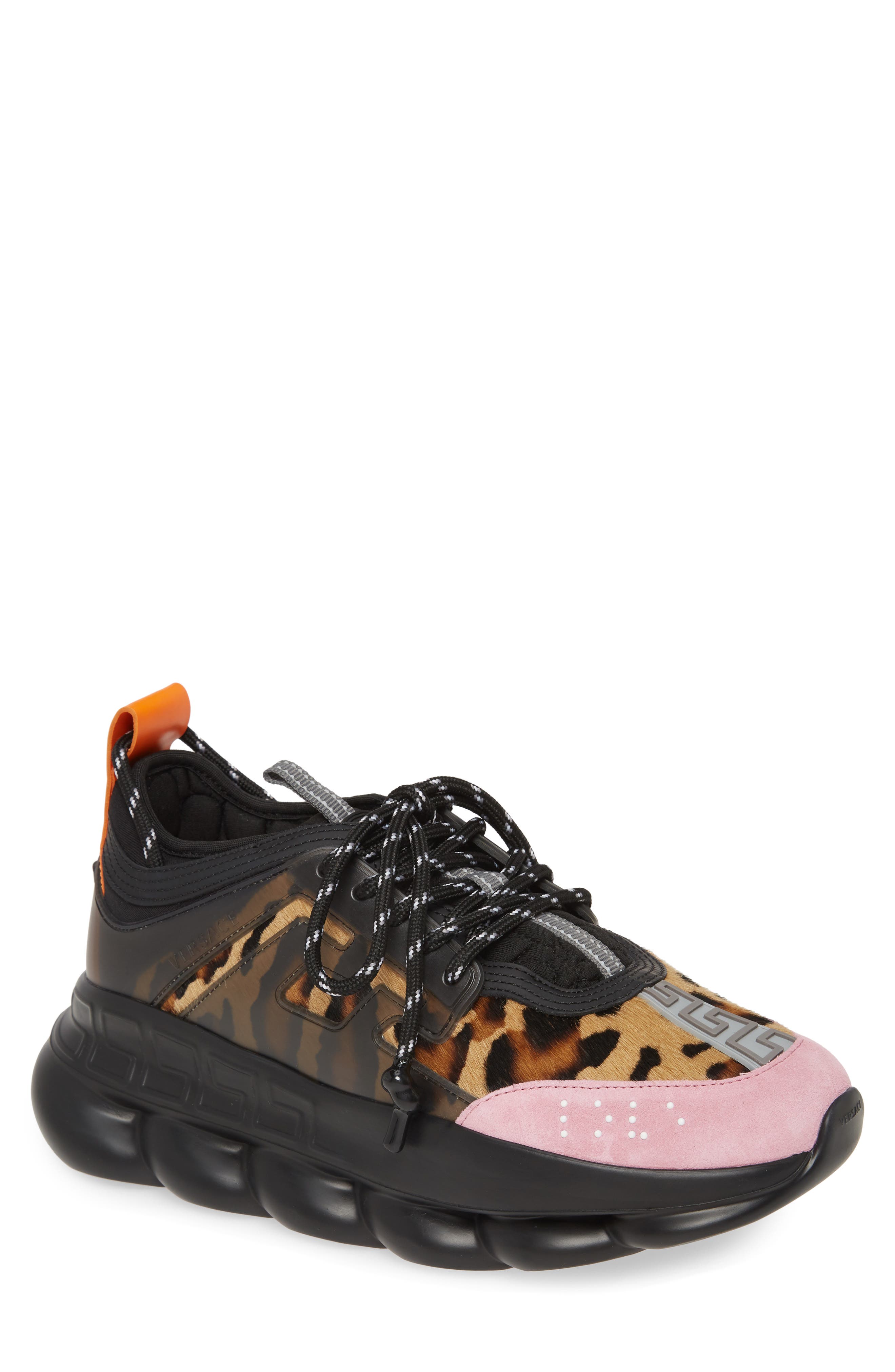 Versace Chain Reaction Sneaker, Main, color, 