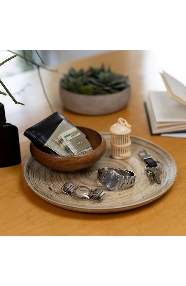 Lexa Serving Plate Set, 12 Inch x 2, Alternate, color, Black