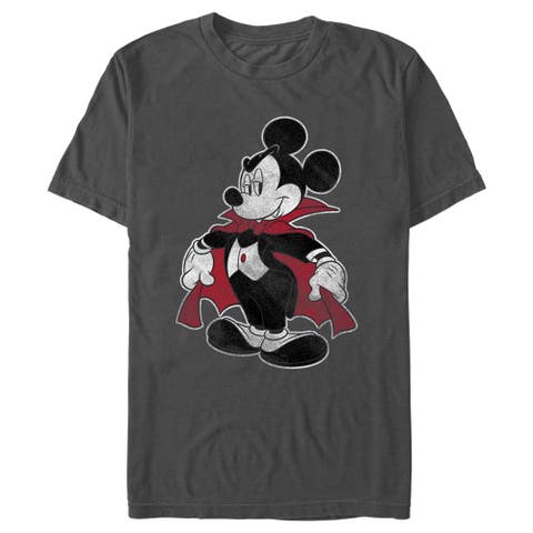 Men's Mickey & Friends Halloween Retro Vampire  Graphic T-Shirt