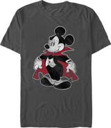 Mickey & Friends Men's Mickey & Friends Halloween Retro Vampire Graphic T-Shirt