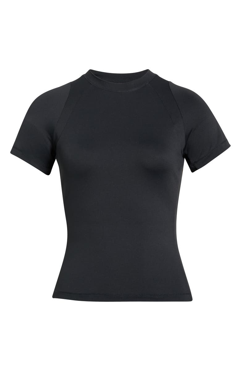 NikeSKIMS Airy Baby Tee, Alternate, color, Nike Skims Obsidian