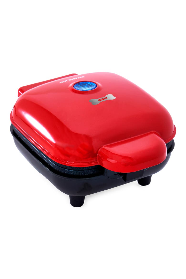 Mini Dog Treat Maker, Alternate, color, RED