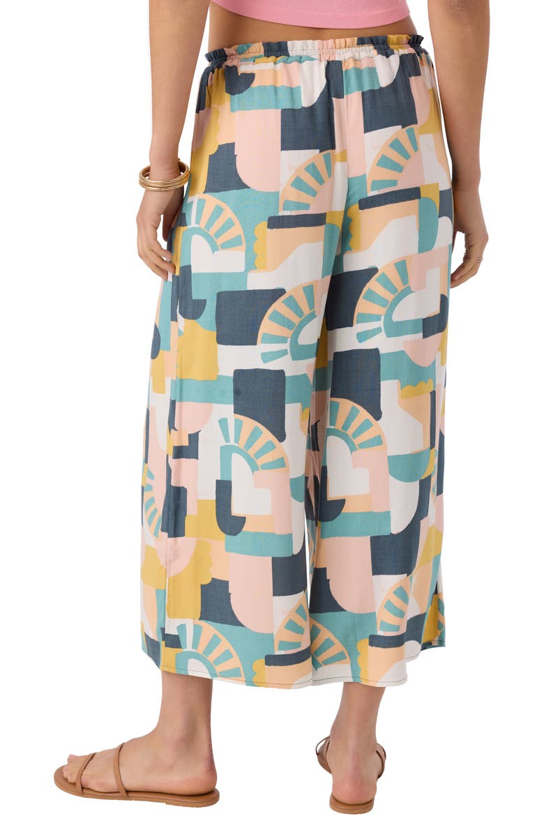 Murrie Crop Drawstring Pants, Alternate, color, MULTI COLORED