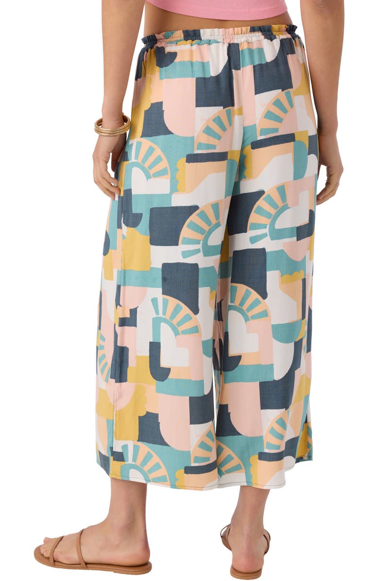 O'Neill Murrie Crop Drawstring Pants, Alternate, color, Multi Colored