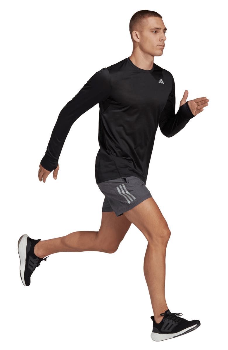 adidas AEROREADY Long Sleeve T-Shirt, Alternate, color, 