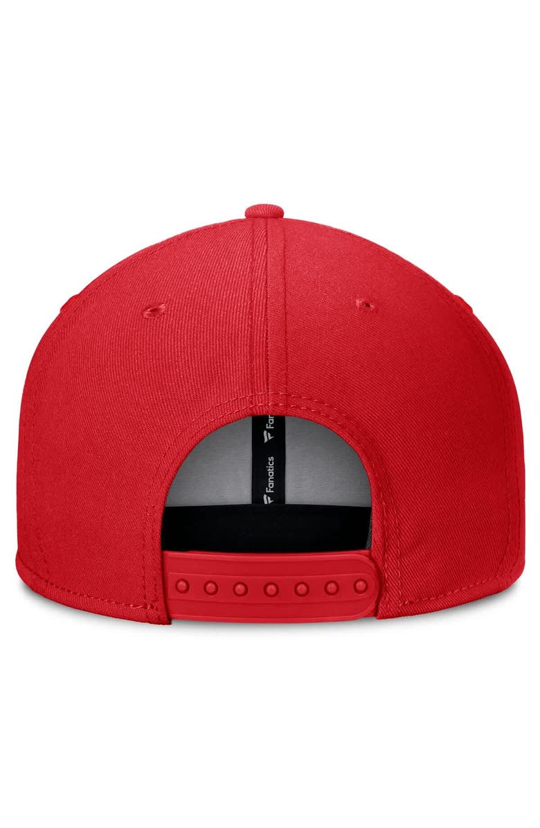 FANATICS Men's Fanatics Alexander Ovechkin Red Washington Capitals NHL All-Time Leading Goal Scorer Snapback Hat, Alternate, color, Red