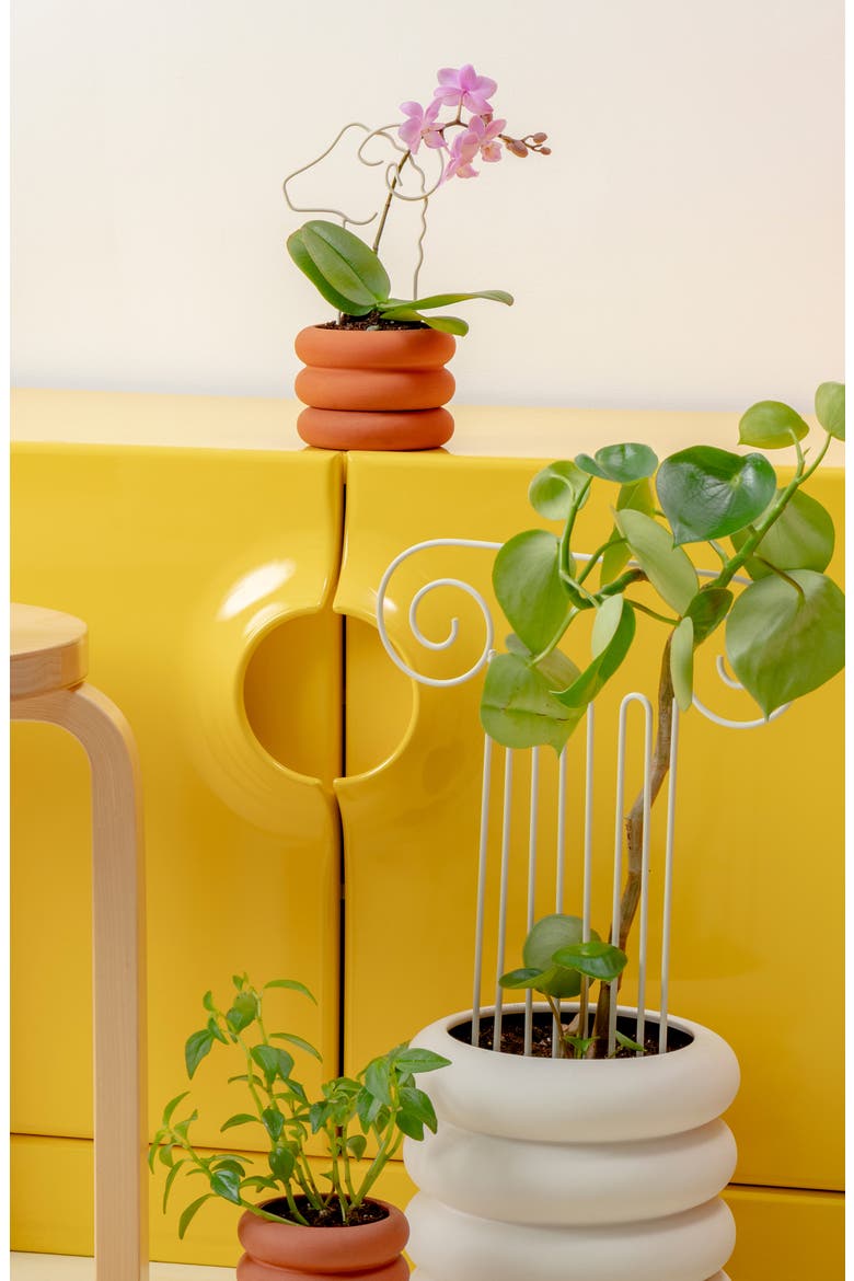 Mini Short Stacking Planter, Alternate, color, TERRACOTTA