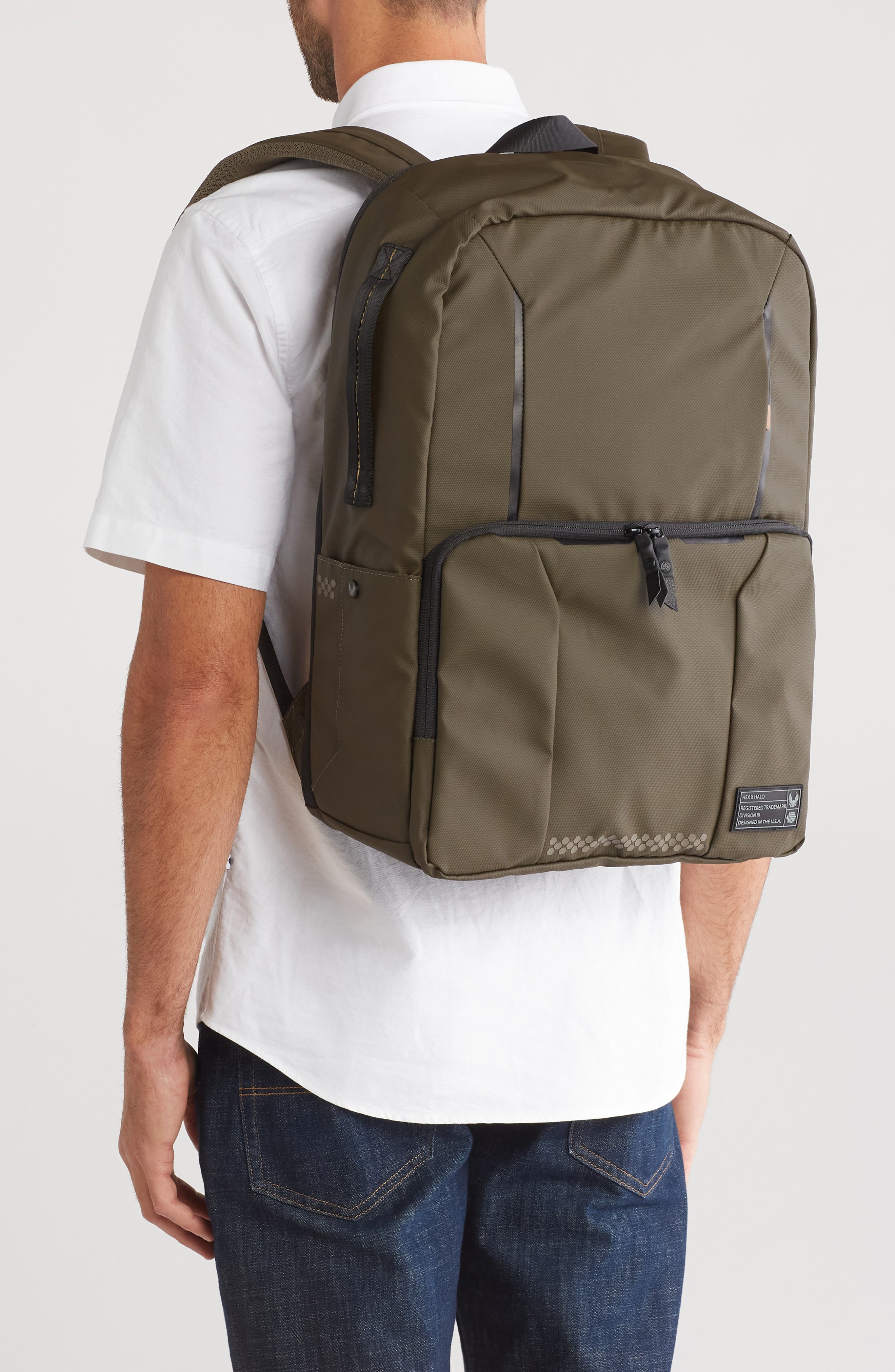HEX x Halo Spartan Backpack, Alternate, color, 