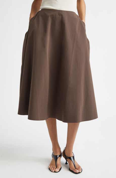 GIA STUDIOS Aeron Cotton Blend Skirt