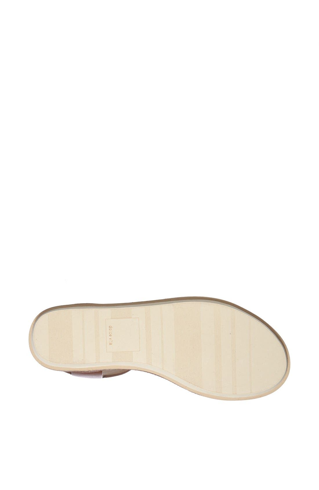 'Naria' Sandal, Alternate, color, BROWN