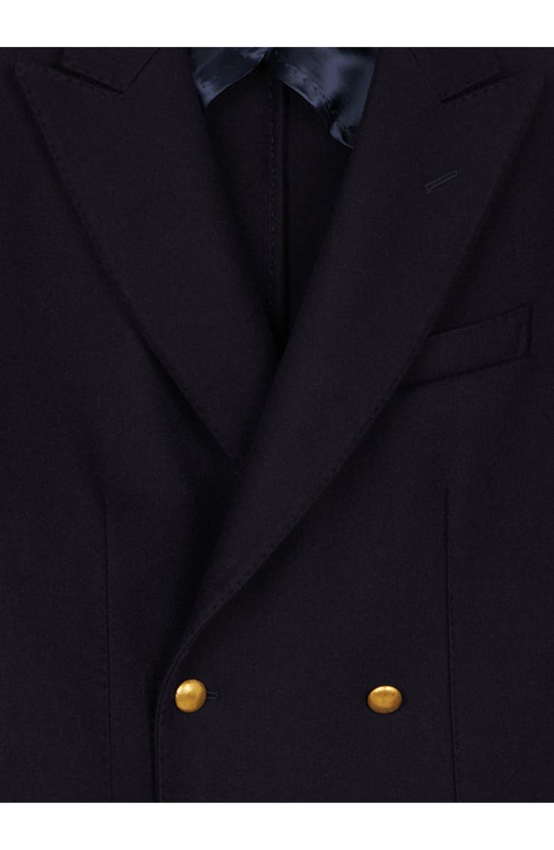 Fortela David Double-Breasted Wool Jacket, Alternate, color, Navy Blue
