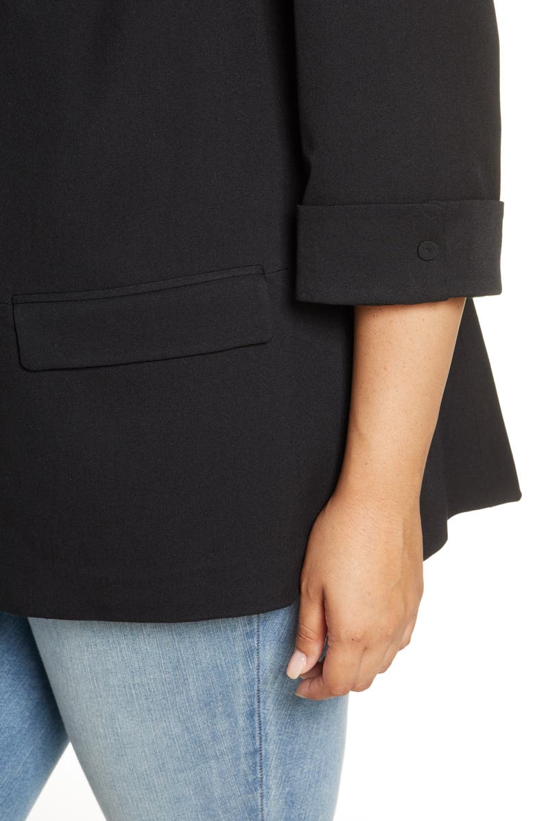 DR2 by Daniel Rainn Daniel Rainn Gabardine Blazer, Alternate, color, Black