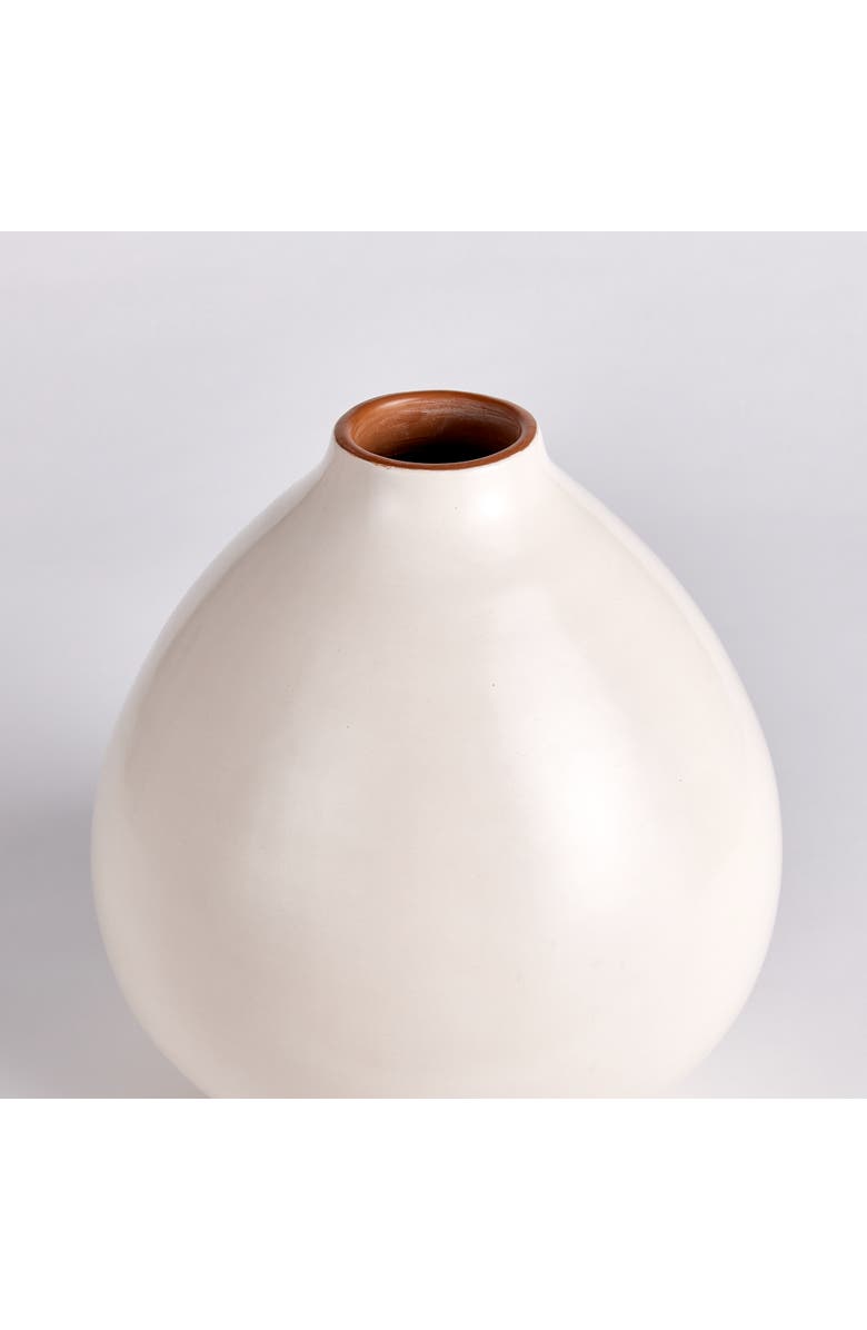 Napa Home & Garden Lucela Vase Medium, Alternate, color, White