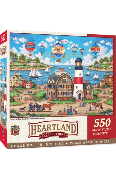 Balloons Over the Bay 550 Piece Puzzle