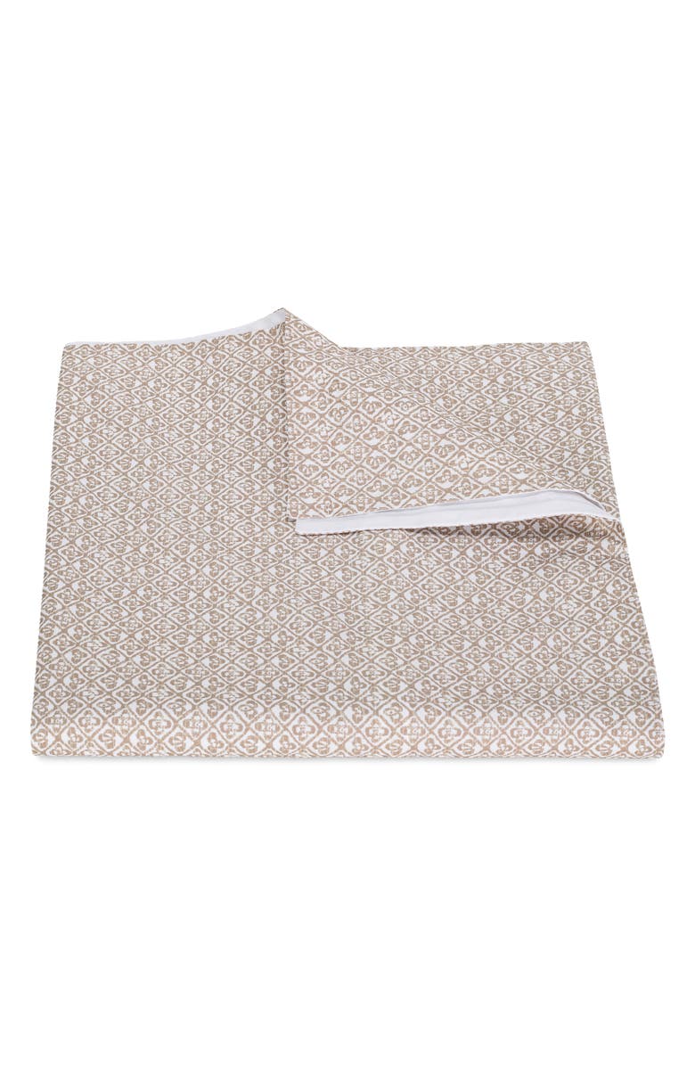 Matouk Catarina Duvet Cover, Main, color, Dune