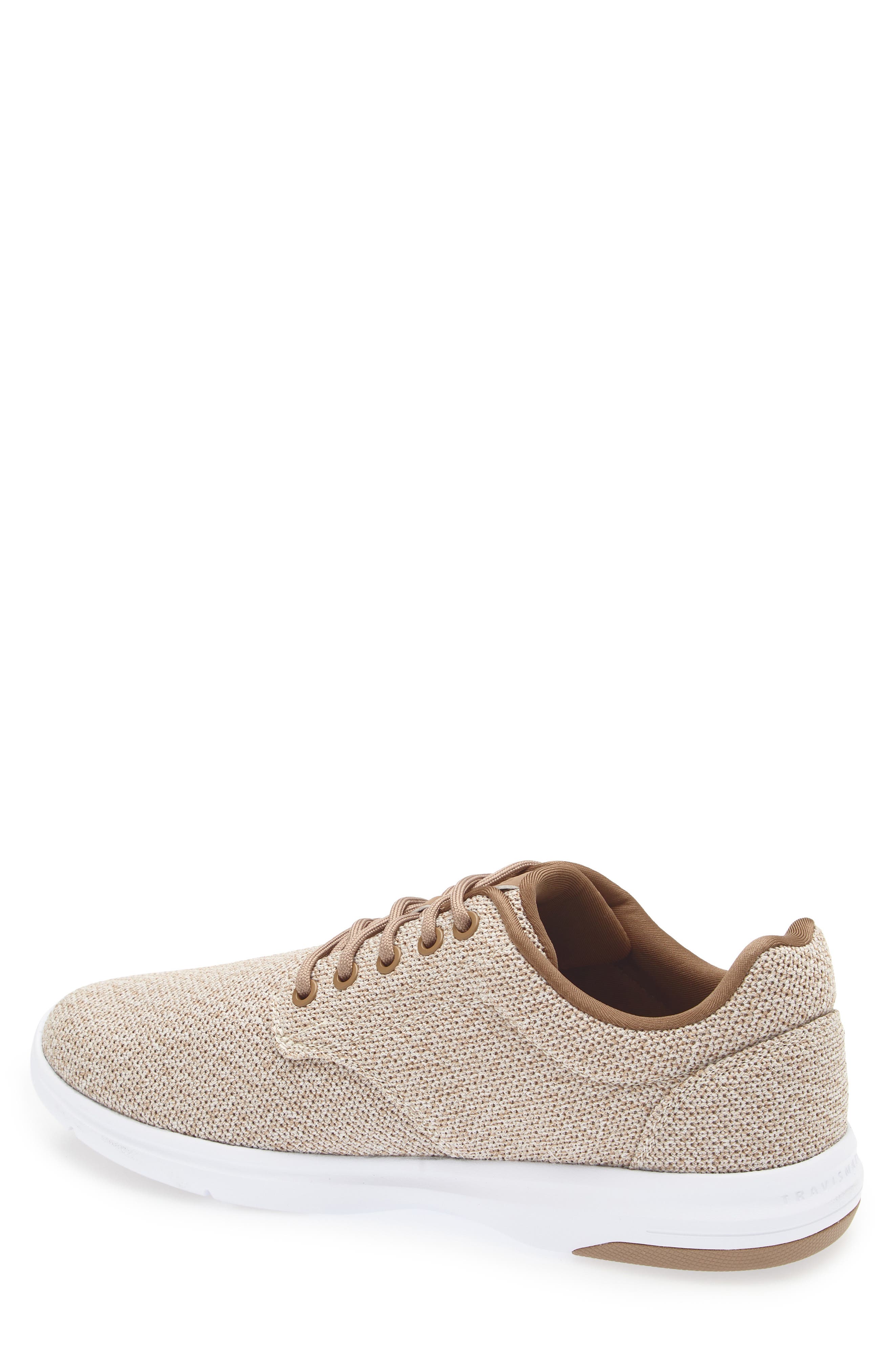 TravisMathew The Daily II Knit Sneaker, Alternate, color, Heather Natural