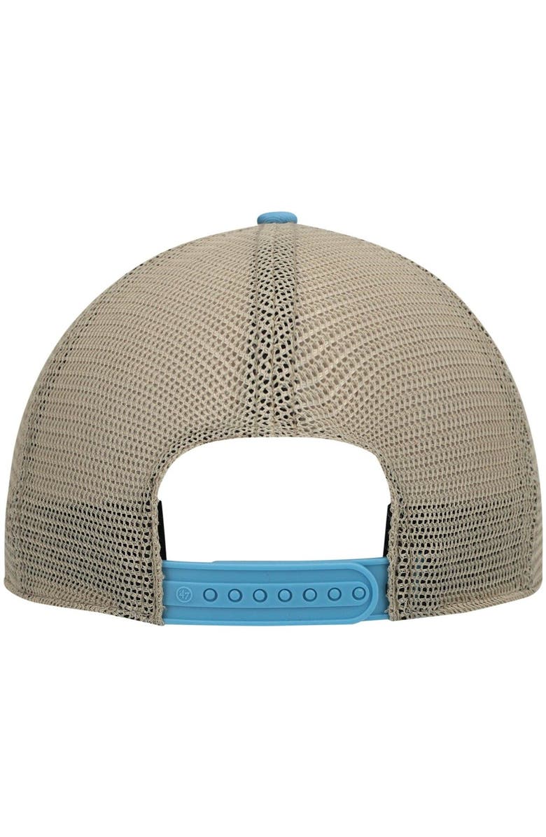 '47 Men's '47 Light Blue North Carolina Tar Heels Trawler Trucker Snapback Hat, Alternate, color, Light Blue