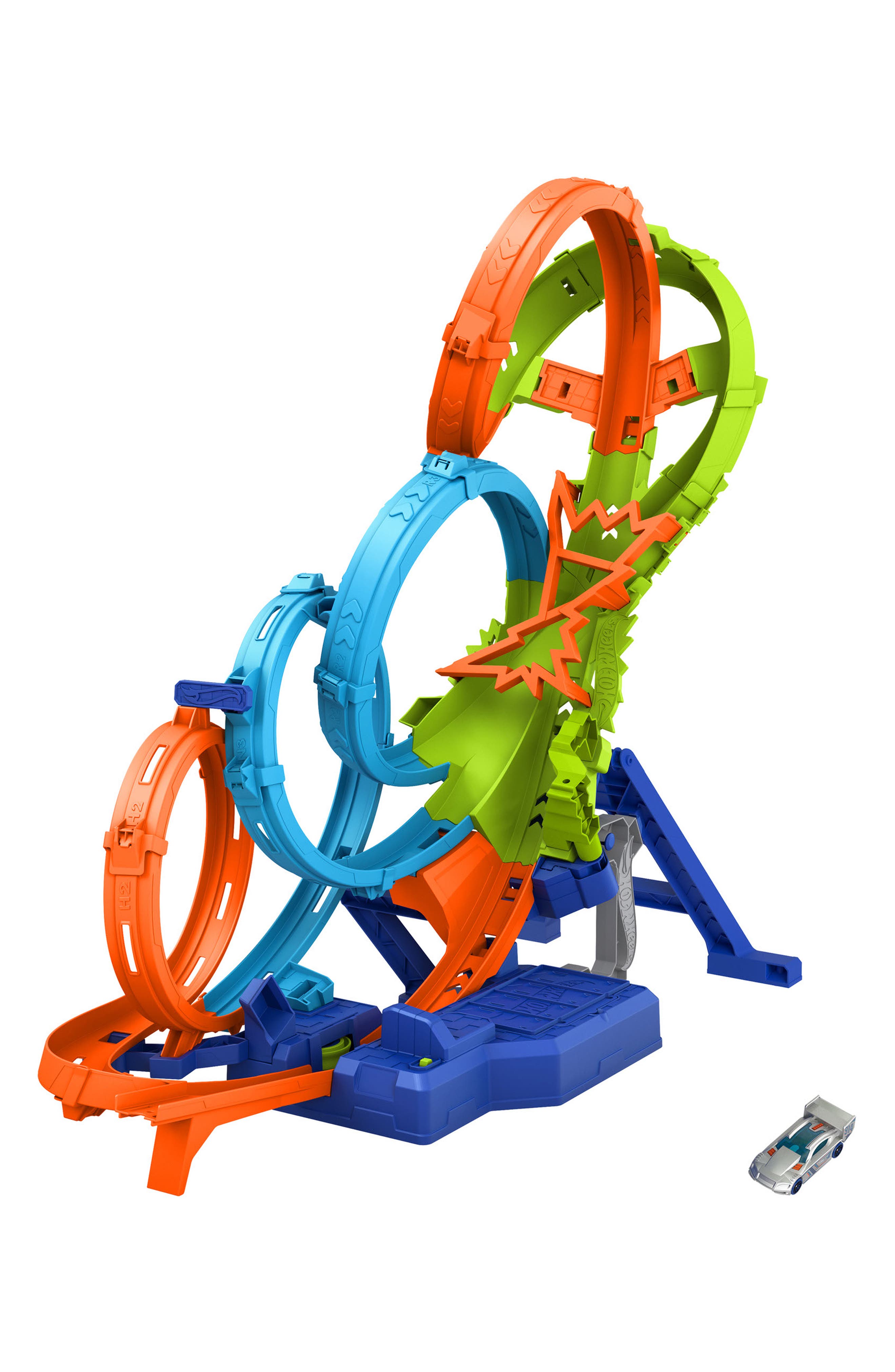 Hot Wheels Action 4-Loop Crash Out Track Playset | Nordstrom