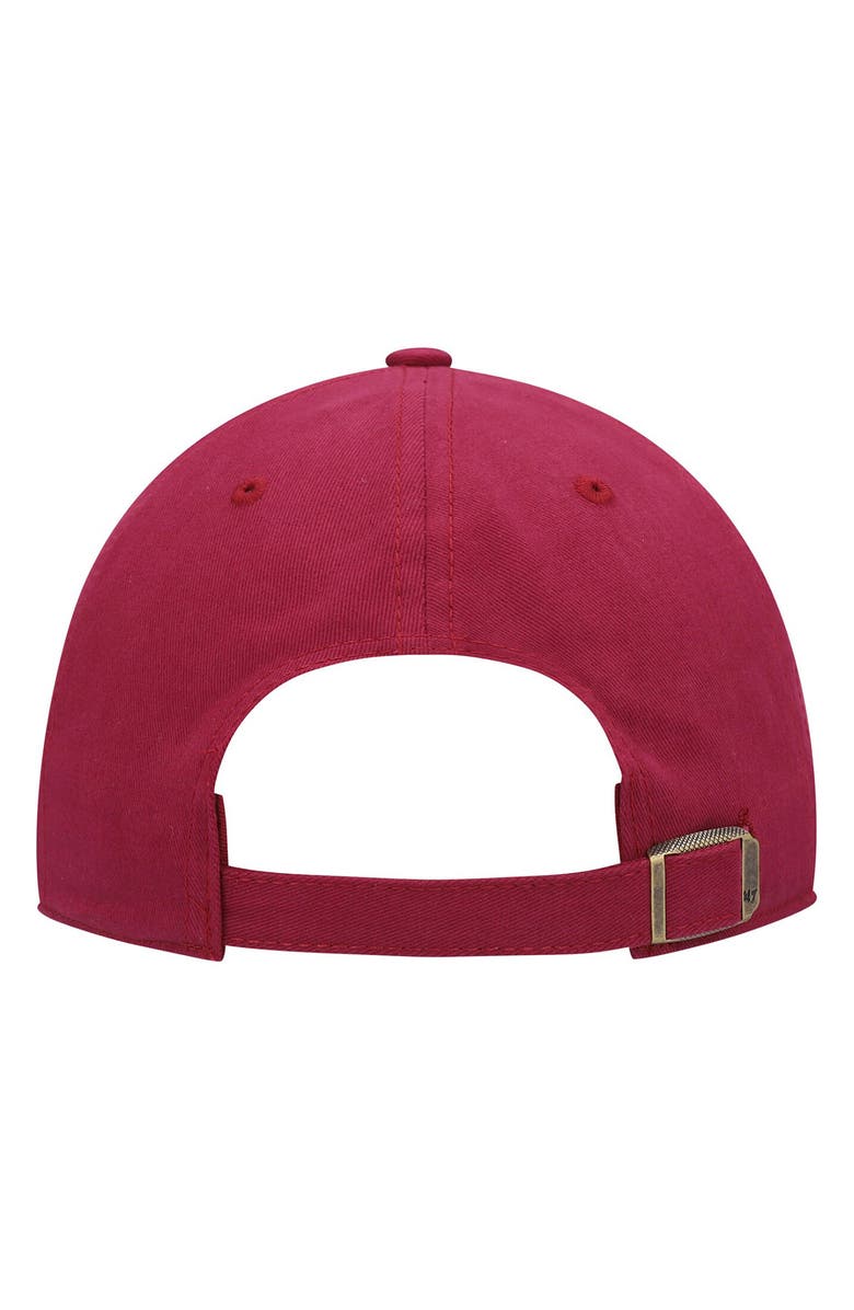 '47 Women's '47 Burgundy Colorado Avalanche Team Miata Clean Up Adjustable Hat, Alternate, color, Burgundy