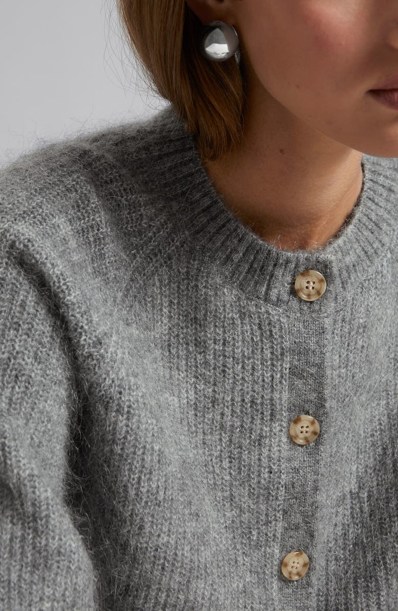 & Other Stories Wool & Mohair Blend Cardigan, Alternate, color, 