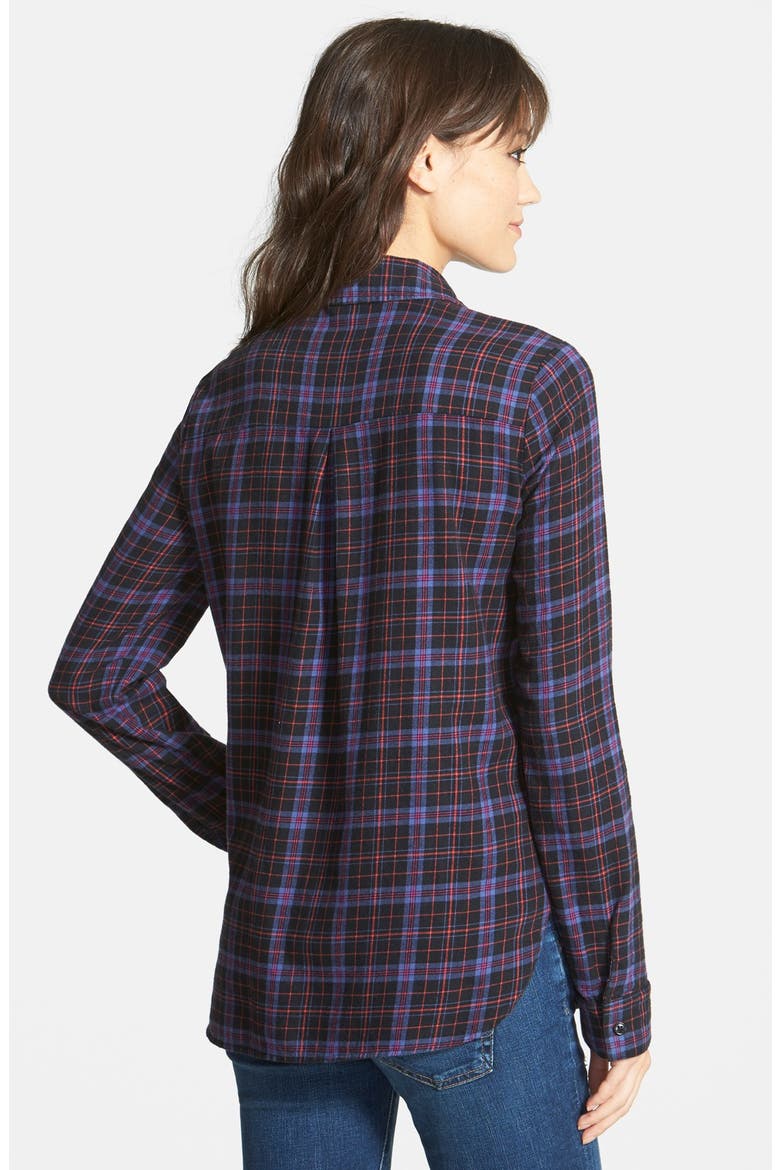 'Hayes' Plaid Shirt, Alternate, color, BLACK MULTI