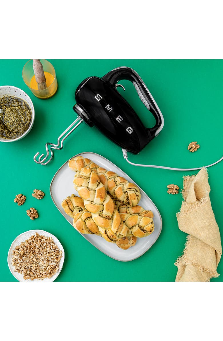 smeg '50s Retro Style Hand Mixer, Alternate, color, Black