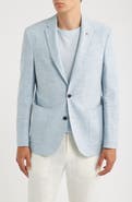 AllSaints Rudy Slim Fit Cotton Blend Sport Coat