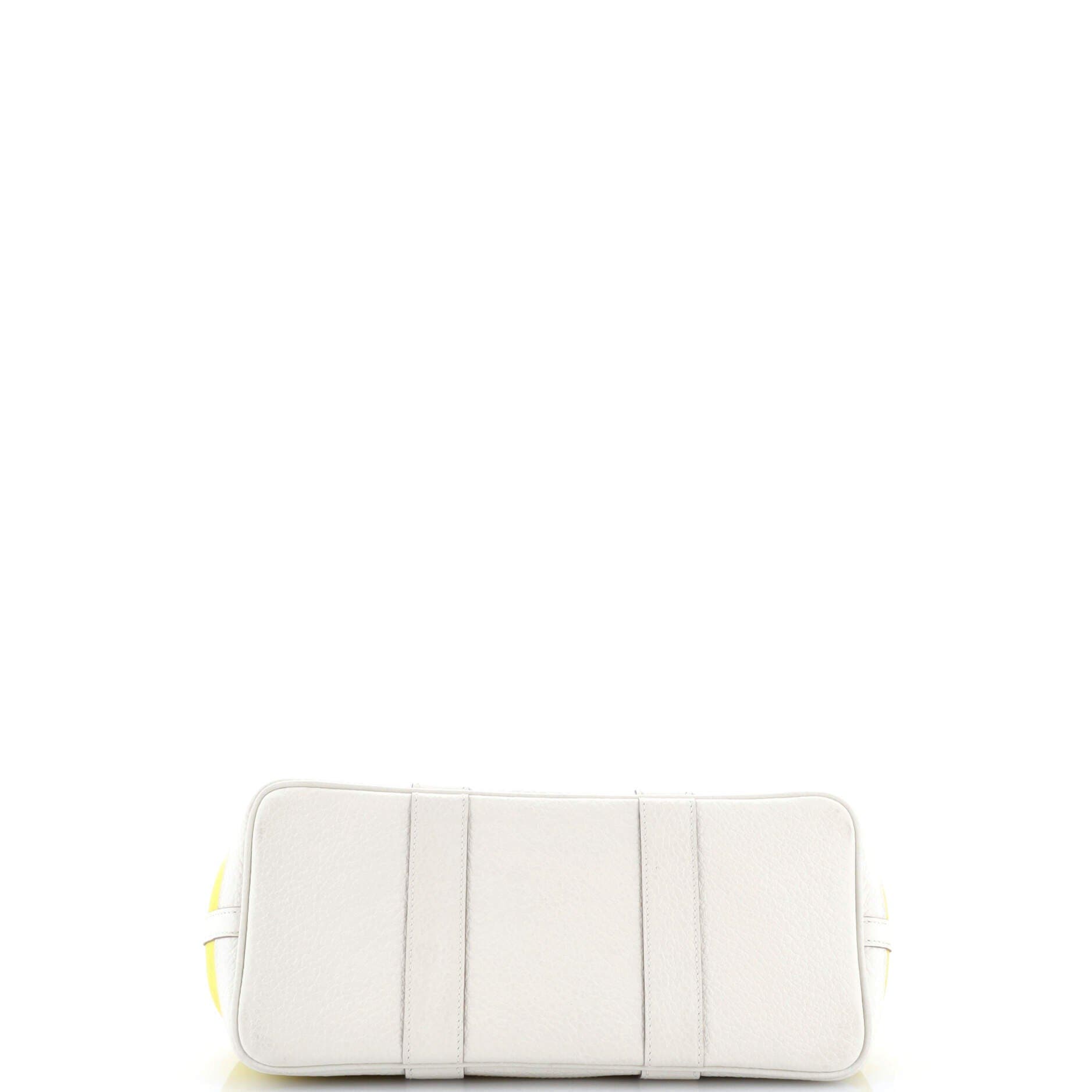 Pre-Owned Hermes Garden Party Tote Toile and Leather 30, Alternate, color, Lime