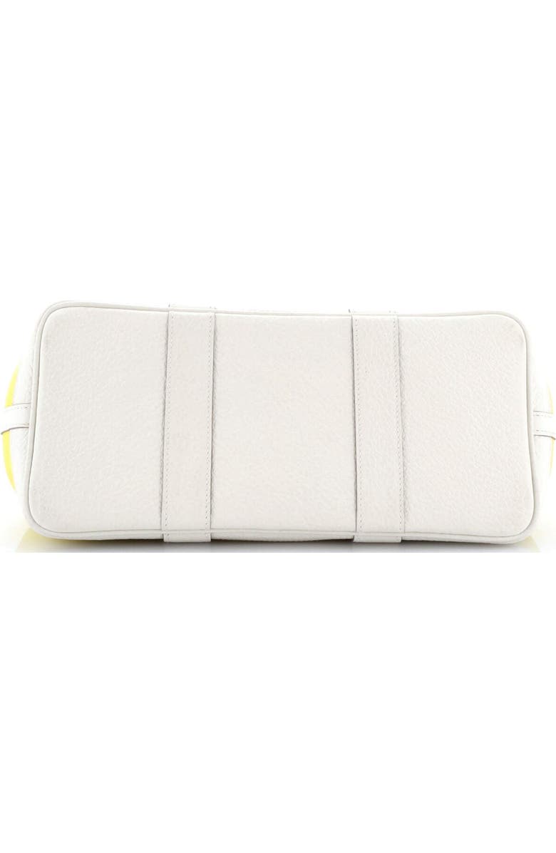 Pre-Owned Hermes Garden Party Tote Toile and Leather 30, Alternate, color, Lime