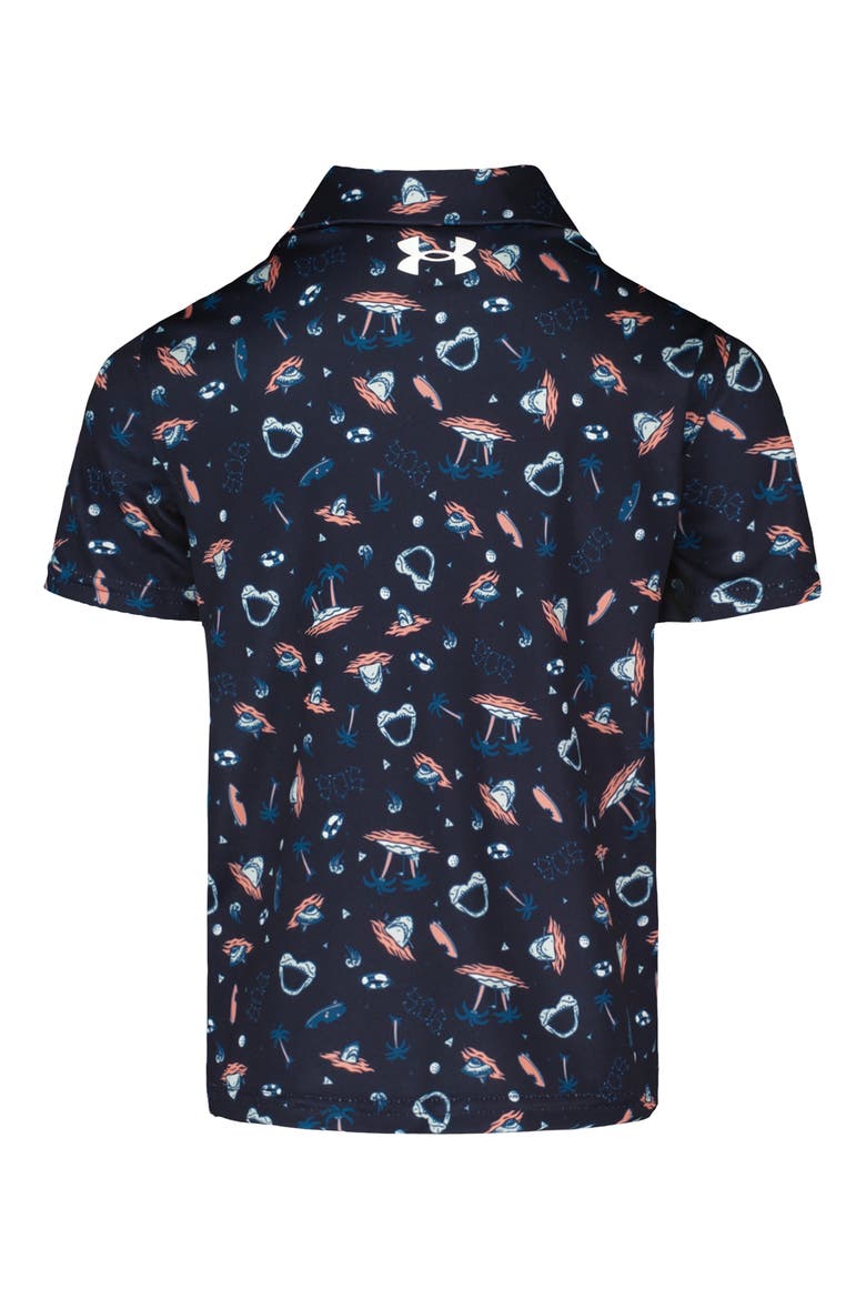 Kids' UA Matchplay Performance Polo, Alternate, color, MIDNIGHT NAVY