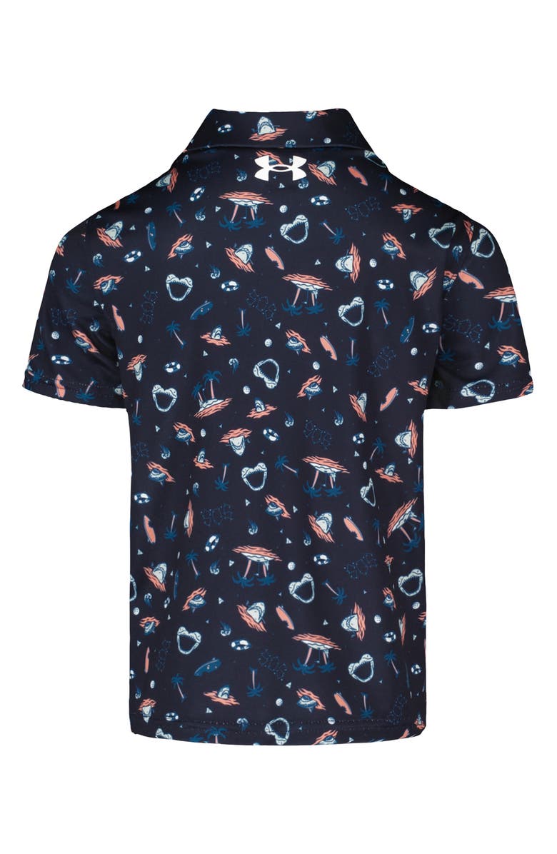Under Armour Kids' UA Matchplay Performance Polo, Alternate, color, Midnight Navy