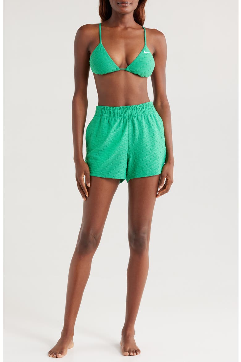 Terry Cover-Up Shorts, Main, color, STADIUM GREEN