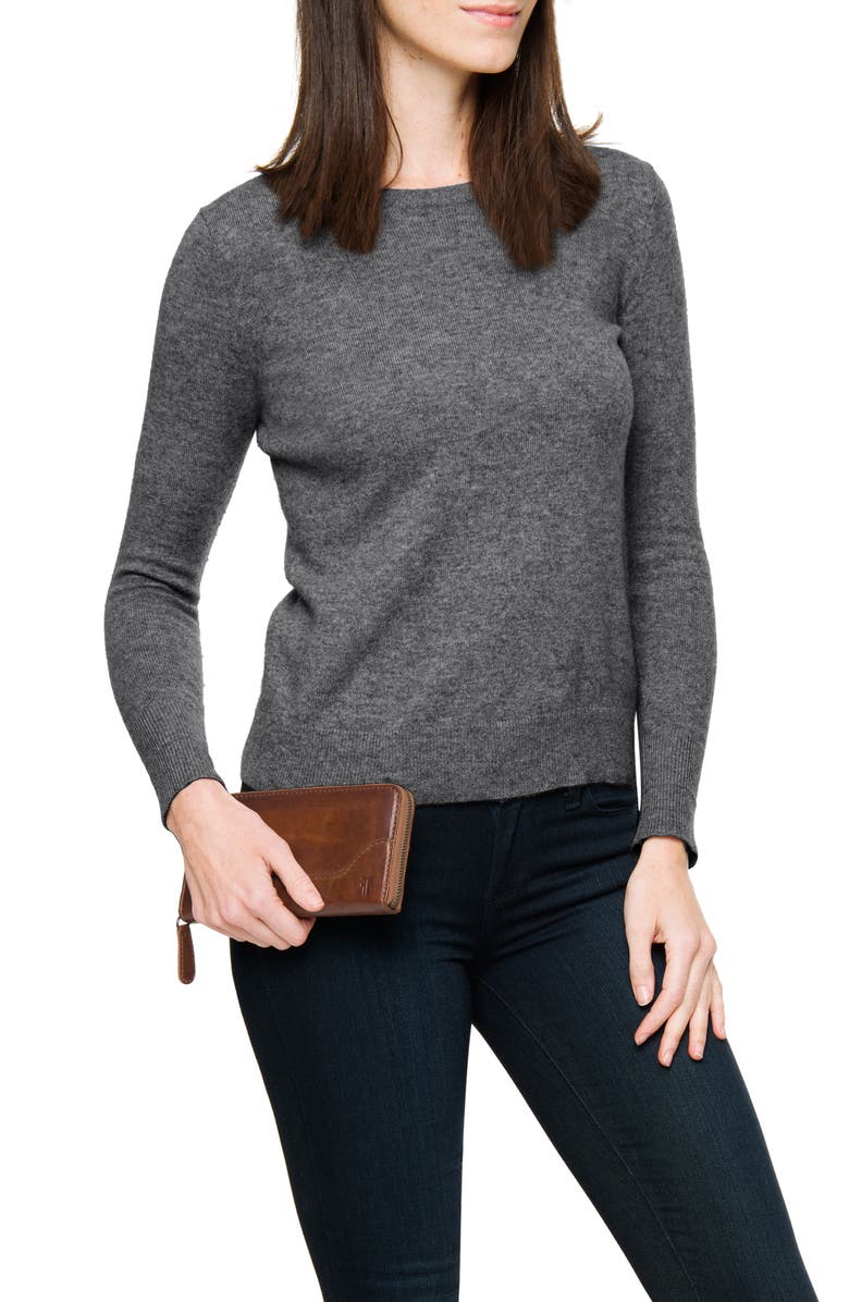 Frye Melissa Leather Wallet, Alternate, color, Cognac