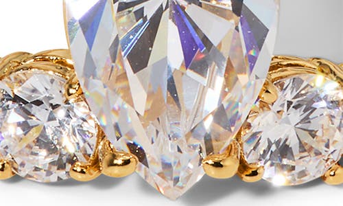 Nadri Everleigh Cubic Zirconia Open Ring In Gold