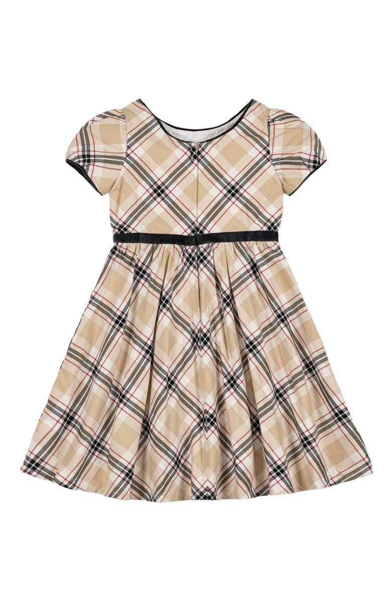 Hope & Henry Baby Girls' Puff Sleeve Party Dress, Infant, Alternate, color, 