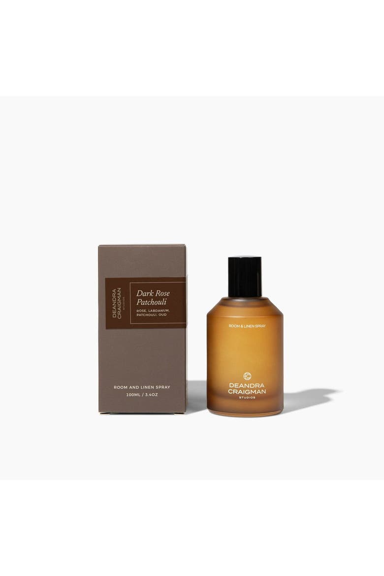 Dark Rose Patchouli Room & Linen Spray, Main, color, Gold