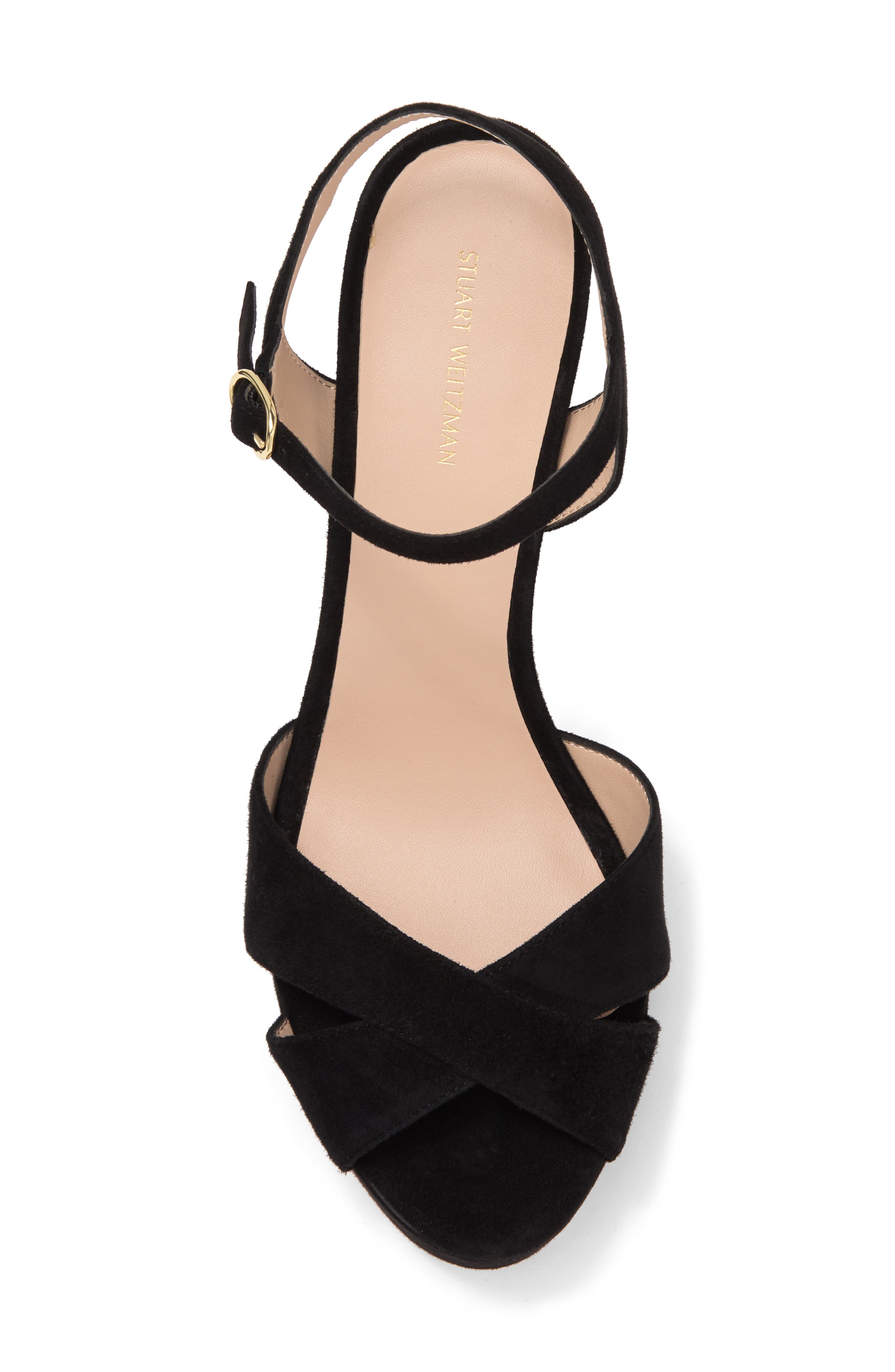 Stuart Weitzman Ivona Platform Sandal, Alternate, color, 