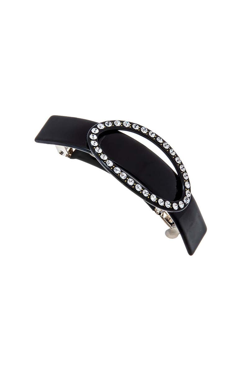BY ADINA EDEN Rhinestone Belt Style Hair Barrette, Main, color, 