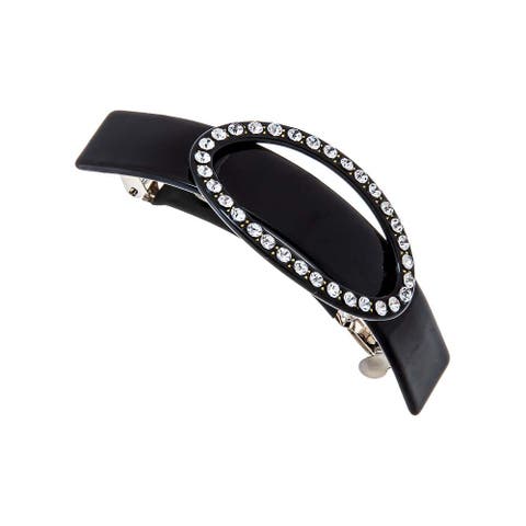 Rhinestone Belt Style Hair Barrette