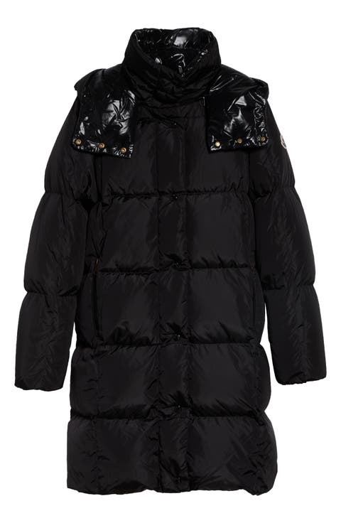 Litte Long Water Repellent Quilted Down Coat