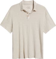 ALEX CRANE Linen Polo