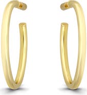 Christian Siriano New York 35mm Oval Hoop Earrings