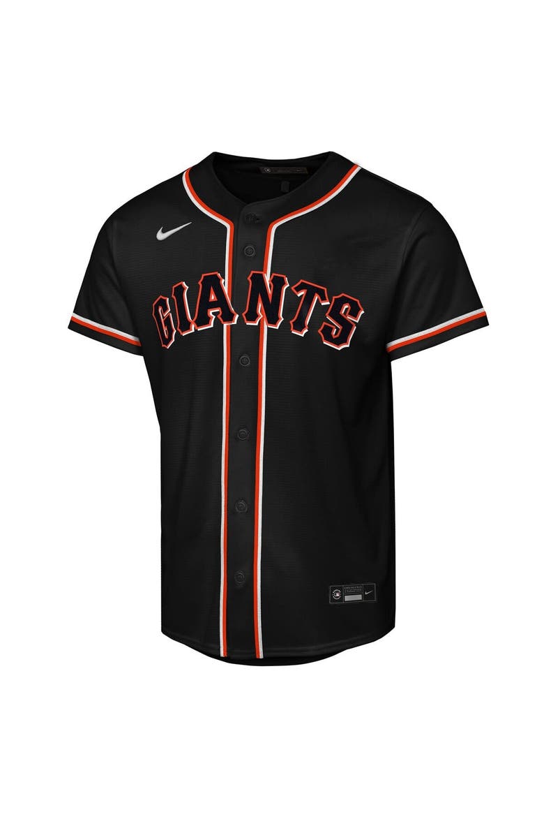 Youth Nike Matt Chapman Black San Francisco Giants Fashion Replica Player Jersey, Alternate, color, Black