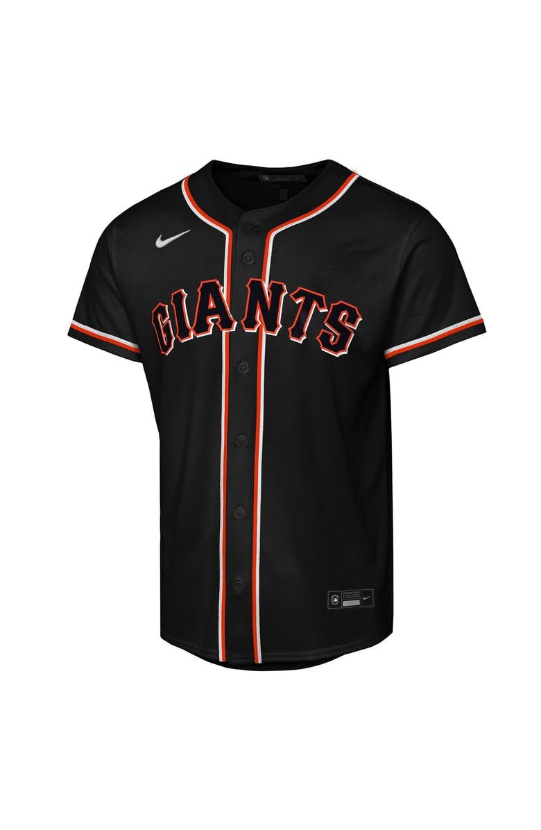 Nike Youth Nike Matt Chapman Black San Francisco Giants Fashion Replica Player Jersey, Alternate, color, Black