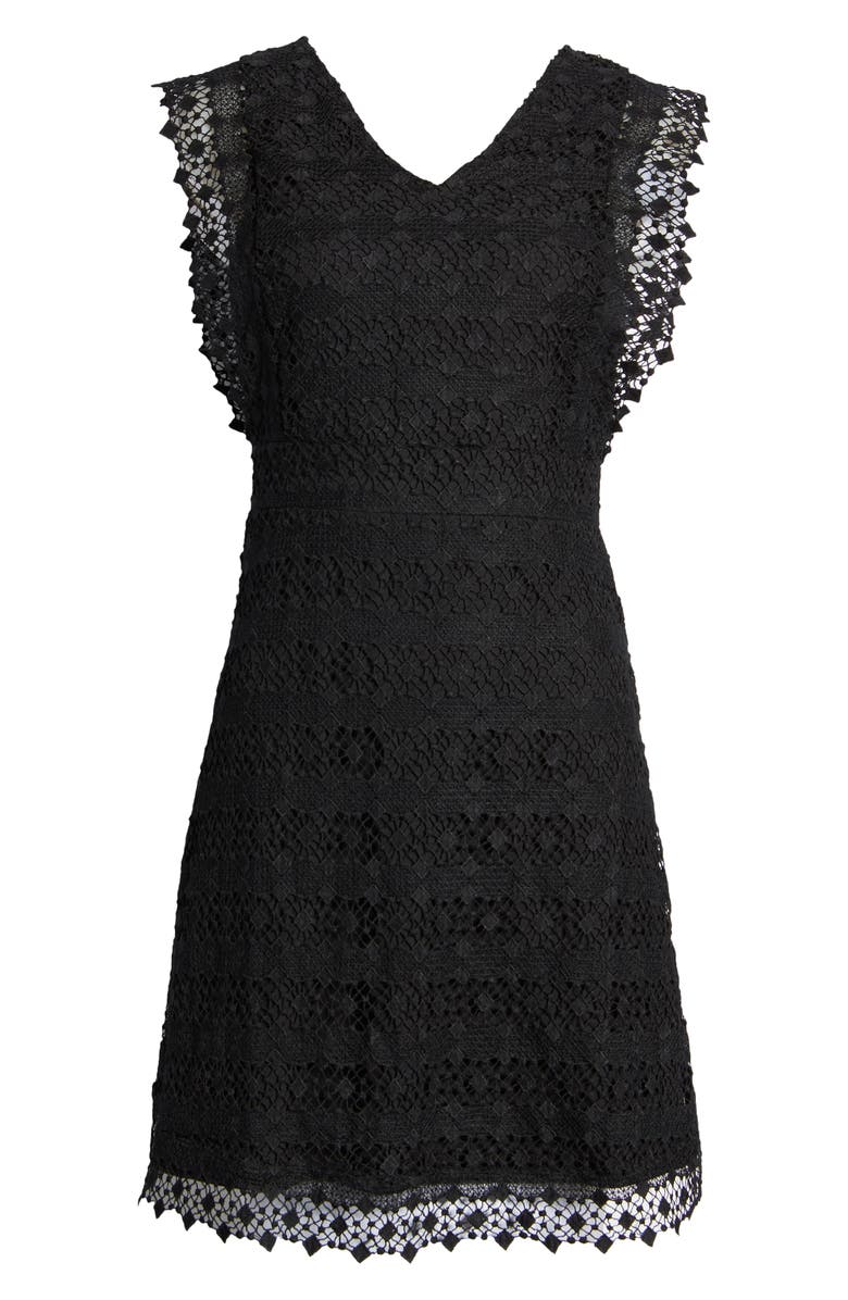 Amy Lynn Flutter Sleeve Lace Dress, Alternate, color,