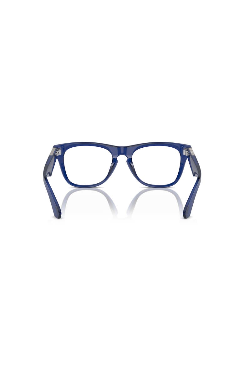 51mm Square optical glasses, Alternate, color, Blue
