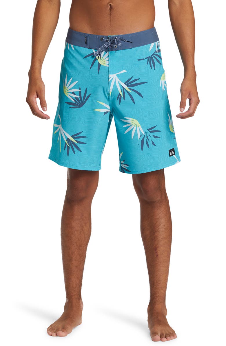 Quiksilver Surfsilk Board Shorts, Main, color, Maui Blue