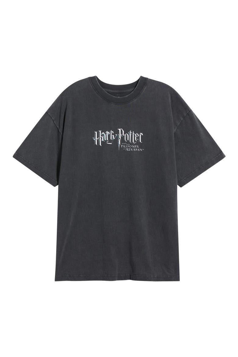 Harry Potter Graphic T-Shirt, Alternate, color, BLACK WASH