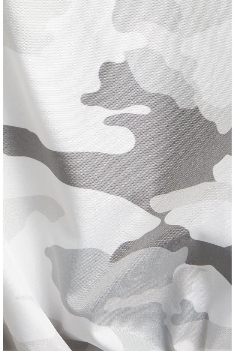 Tempest Water Repellent Peplum Jacket, Alternate, color, WHITE CAMO