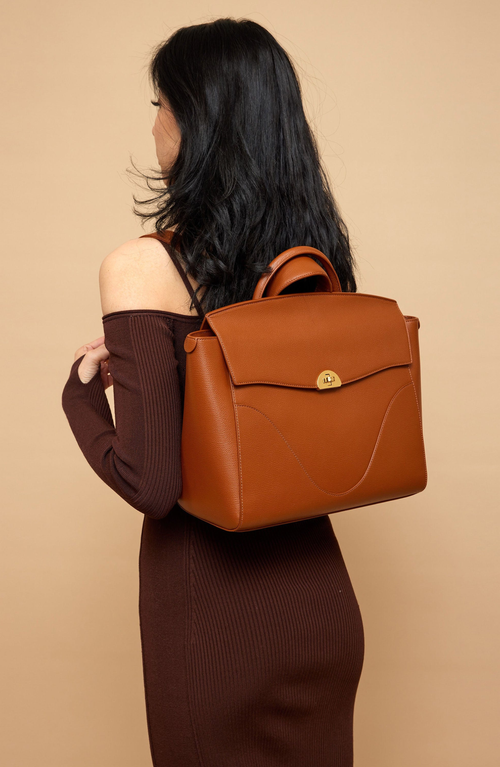 Oleada Official Wavia Bag Plus In Brown